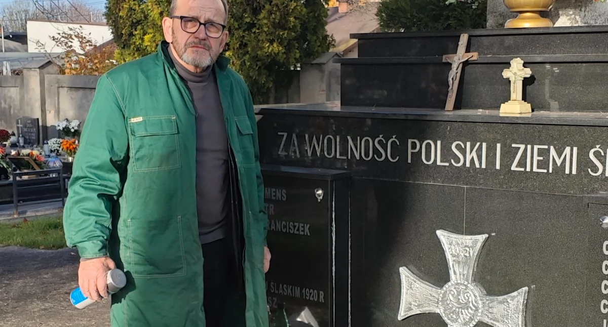 Odnowili krzyż na powstańczej mogile