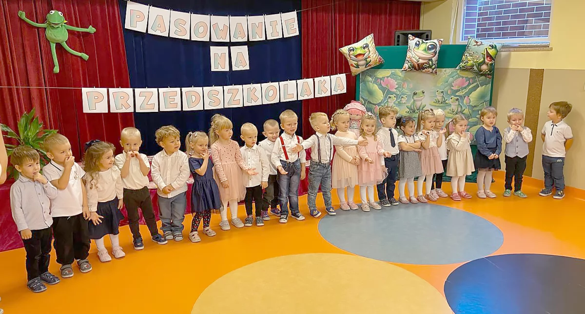 Pasowanie na przedszkolaka w MP nr 2 w Lędzinach