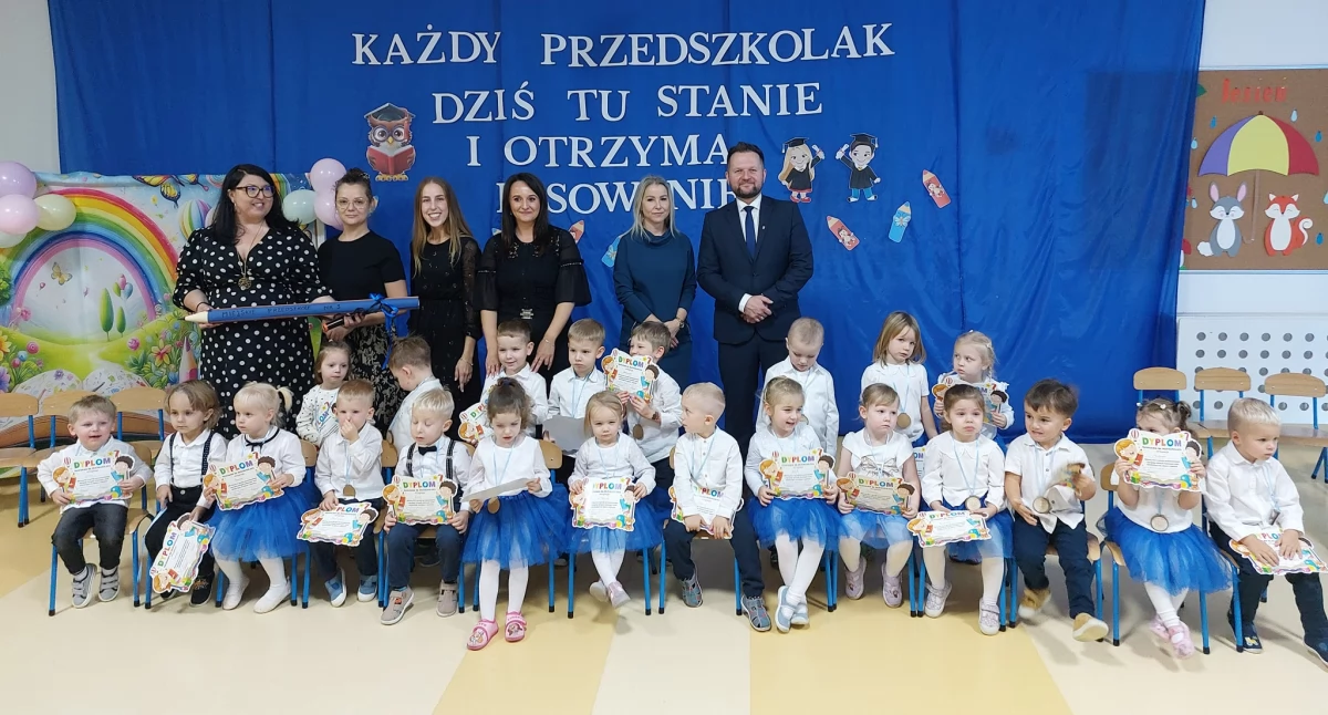 Uroczyste pasowanie na przedszkolaka w Miejskim Przedszkolu nr 3