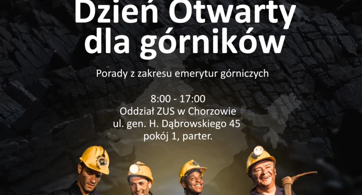 Częstsze porady w „Okienku Górniczym” w ZUS w Chorzowie i Dzień otwarty dla górników