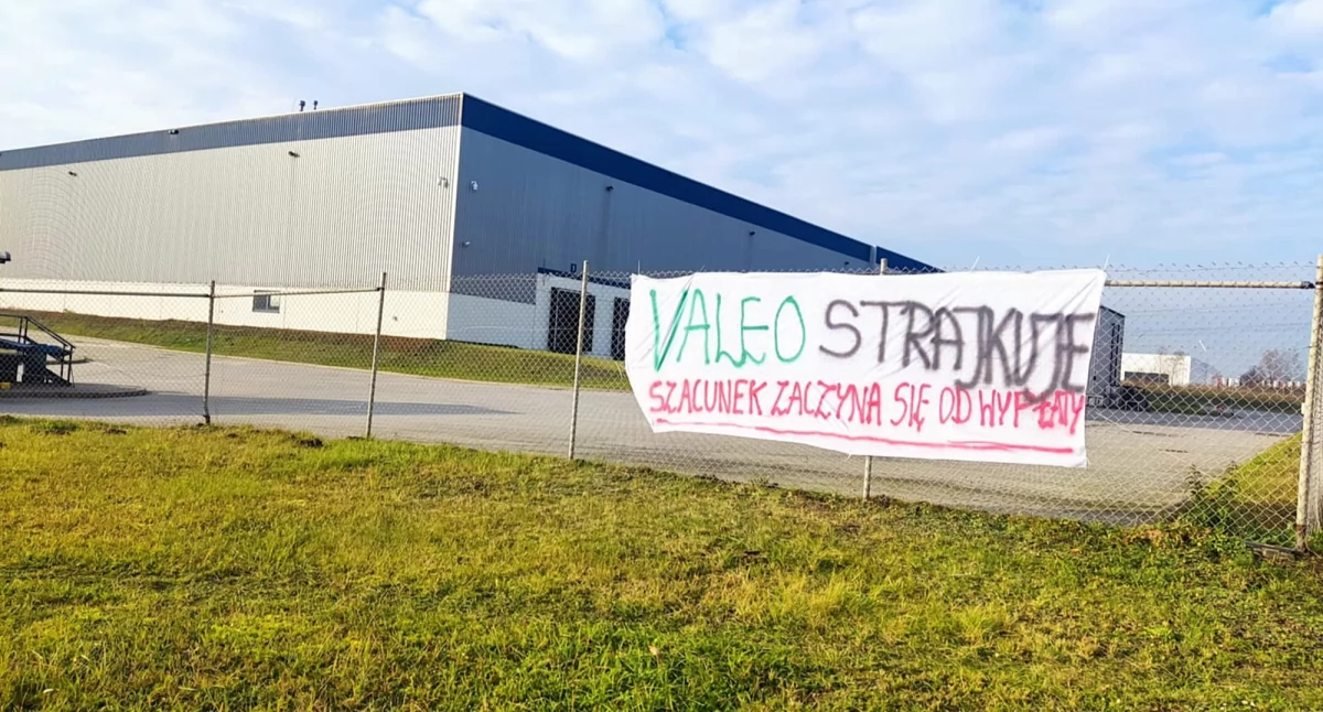 Strajk generalny w Valeo. Protest w Chrzanowie, Mysłowicach i Trzebini
