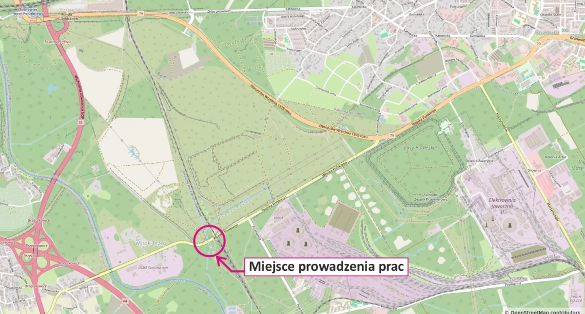 Utrudnienia na trasie z Brzezinki do Jaworzna. Zamknięty zostanie odcinek drogi