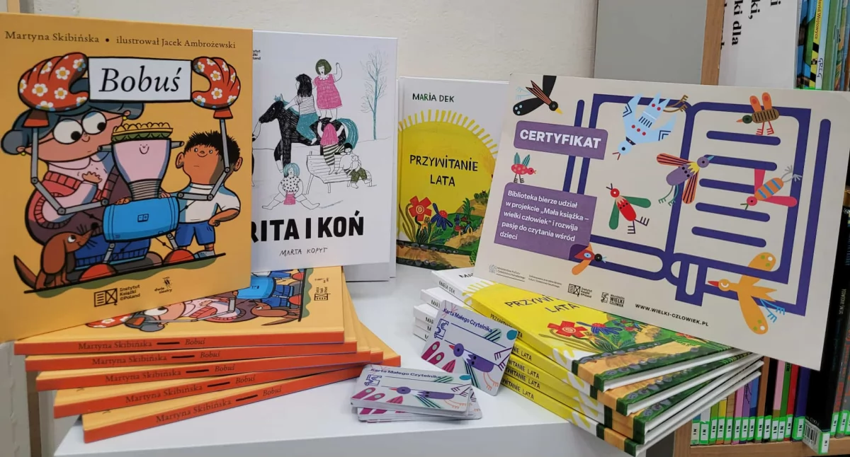 Mysłowicka biblioteka ma czytelnicze wyprawki dla przedszkolaków