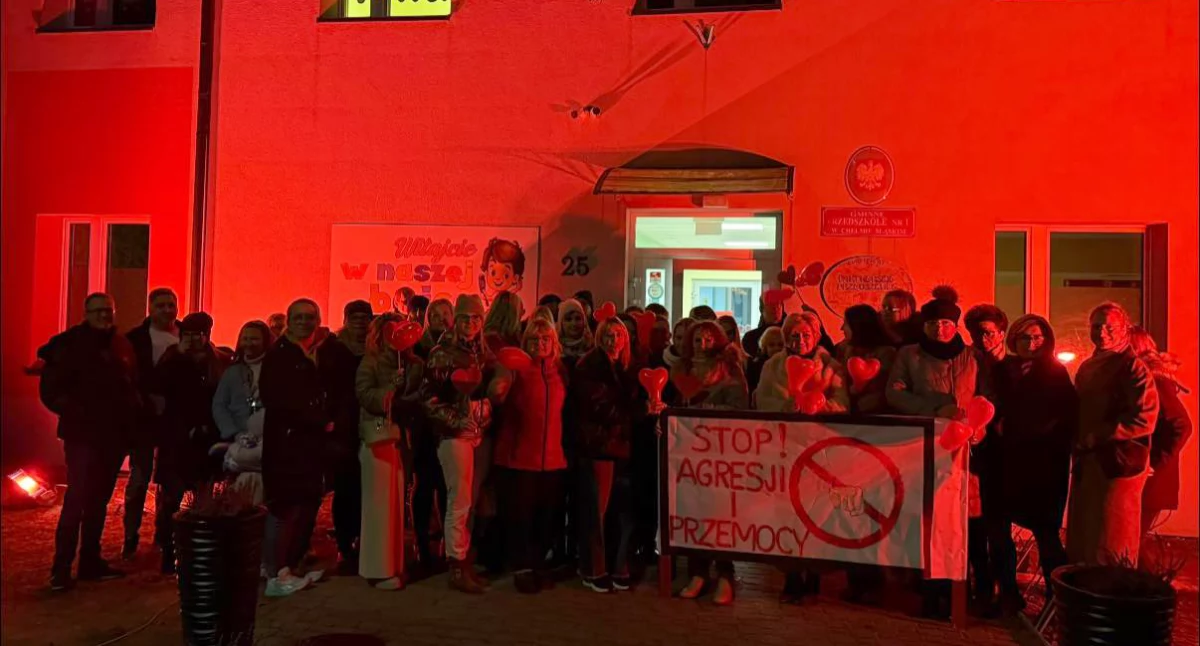 Symboliczny gest solidarności wobec dzieci