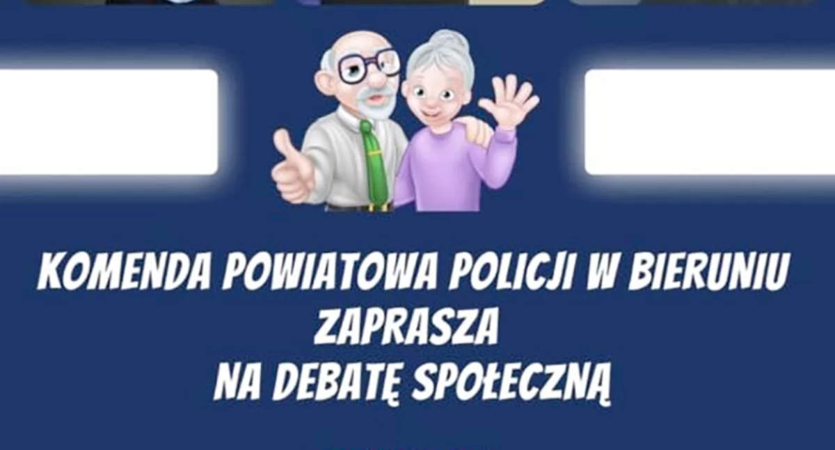 Policja zaprasza seniorów na debatę „Seniorze, nie daj się oszukać! Fałszywa tożsamość – prawdziwe ryzyko”
