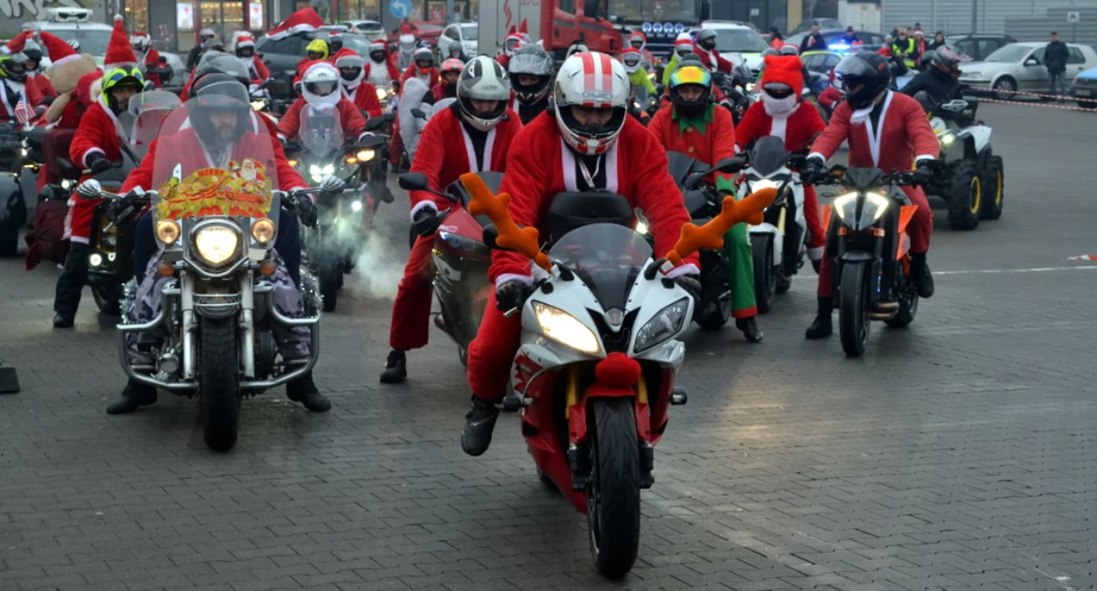 Moto Mikołaje z Mysłowic znów spełnili dziecięce marzenia