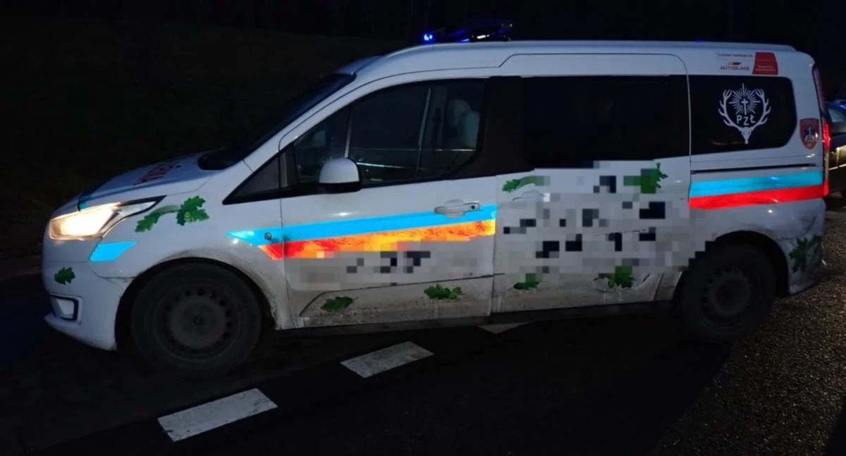 Kolizja dwóch karetek na autostradzie A4 w Brzęczkowicach. Jedna z nich wiozła płuco do przeszczepu
