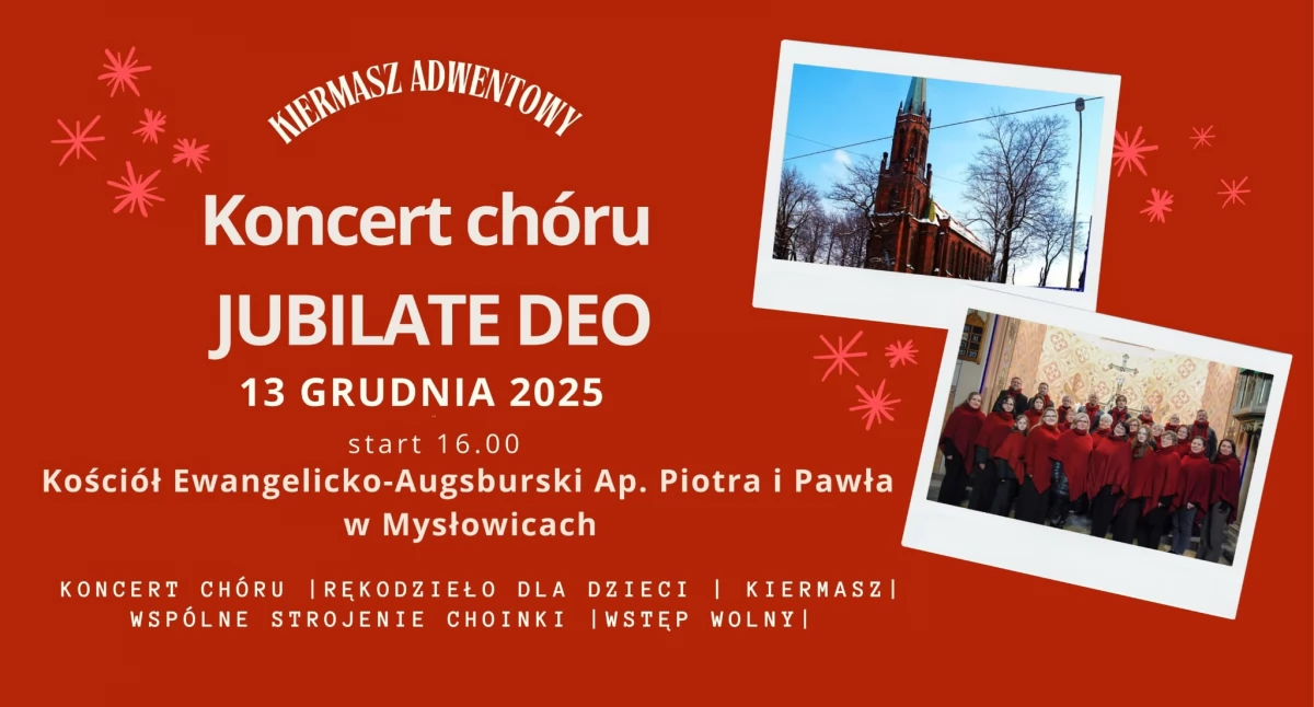 Koncert i adwentowy kiermasz. Przyjdź, posłuchaj, wesprzyj remont wieży kościoła ewangelickiego