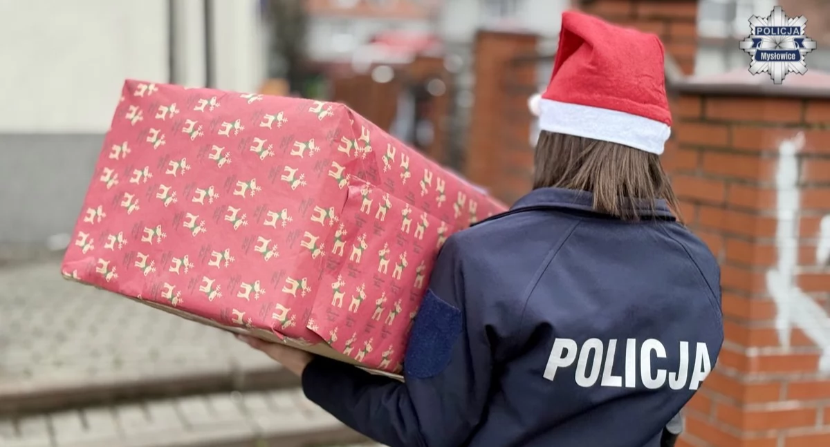 Szlachetna Paczka z mysłowickimi policjantami