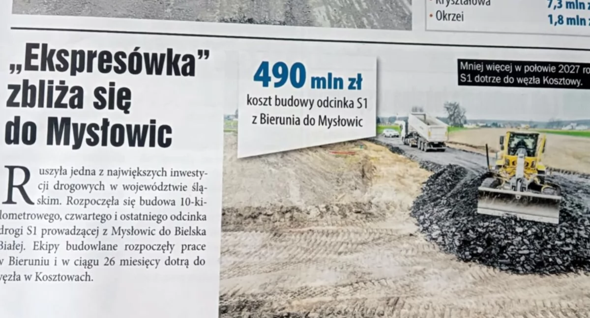 Budowa S1 i remont stacji kolejowej to zasługa prezydenta Mysłowic?