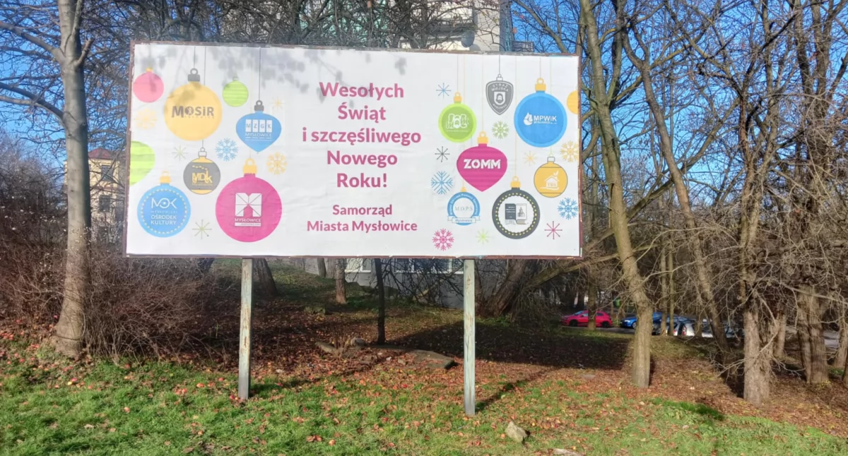 Mysłowice składają świąteczne życzenia mieszkańcom