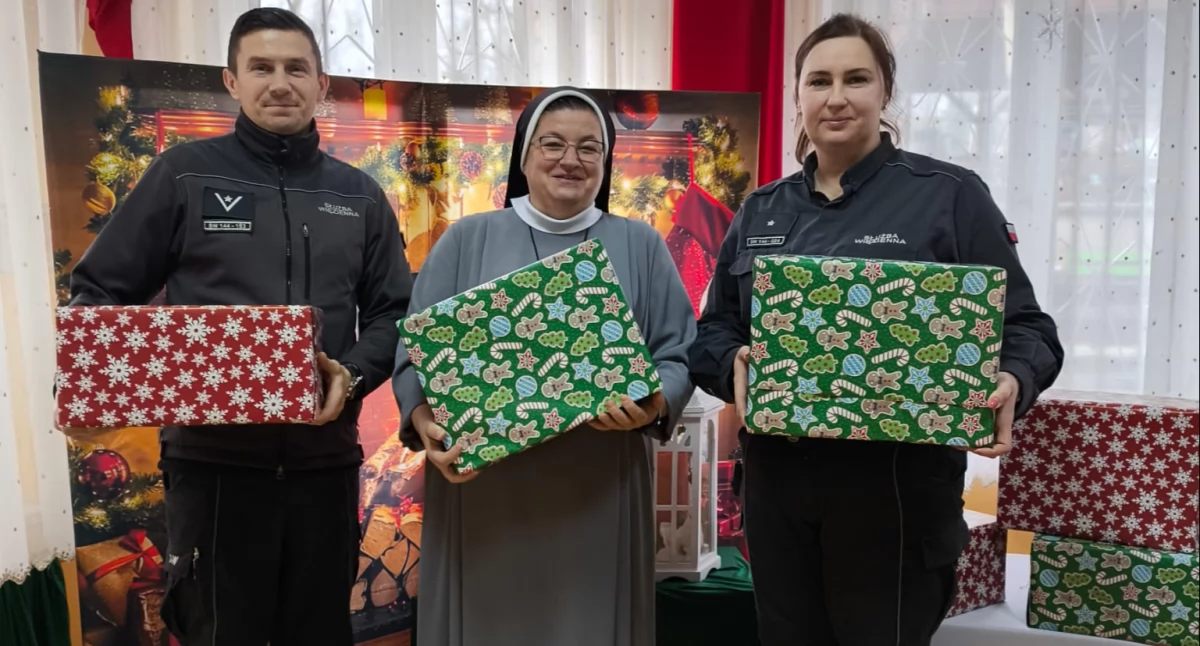 Funkcjonariusze Służby Więziennej wsparli Centrum „Nadzieja” w Mysłowicach