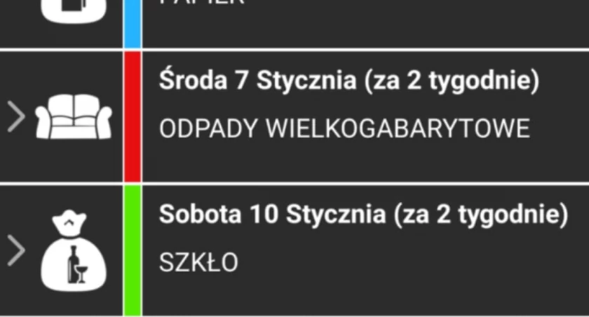Jest już harmonogram odbioru odpadów na 2026 rok