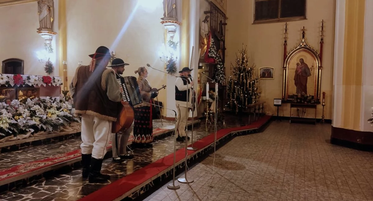 Kapela Ondraszki kolędowała w kościele NSPJ w Mysłowicach