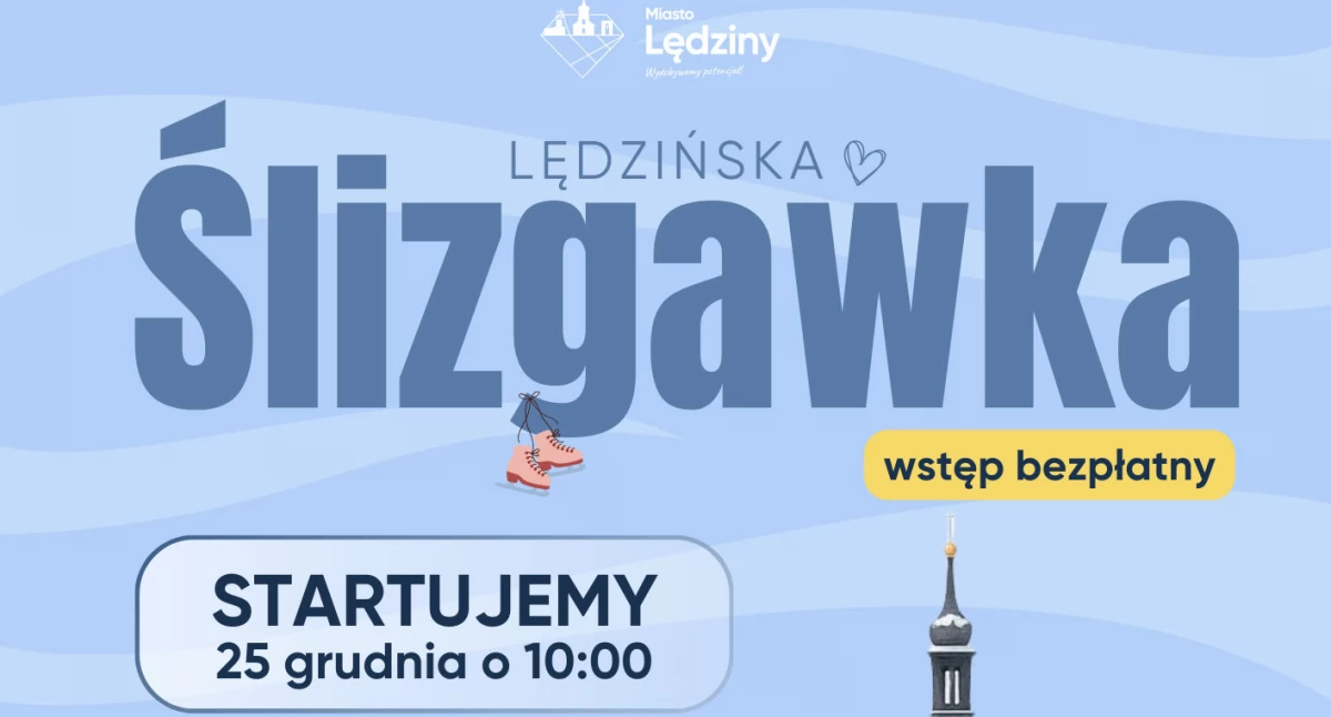 Bezpłatne lodowisko w Lędzinach