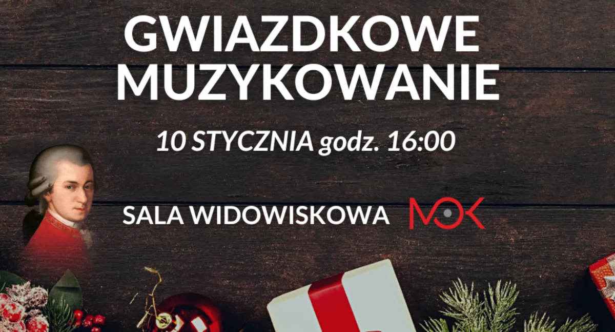 Koncert Gwiazdkowe Muzykowanie z Amadeuszem