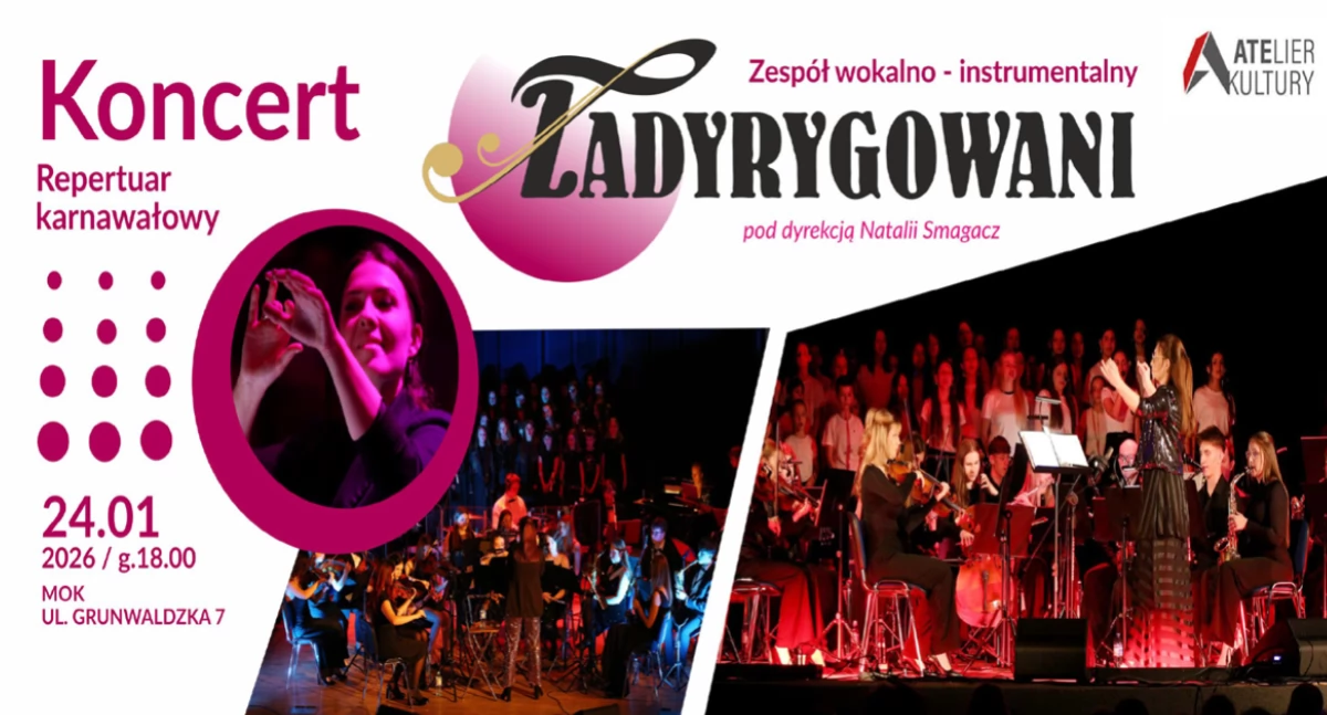 Koncert Zadyrygowanych w karnawałowym klimacie