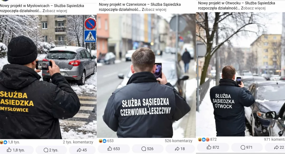Służba Sąsiedzka w Mysłowicach? Burza w sieci po internetowej prowokacji