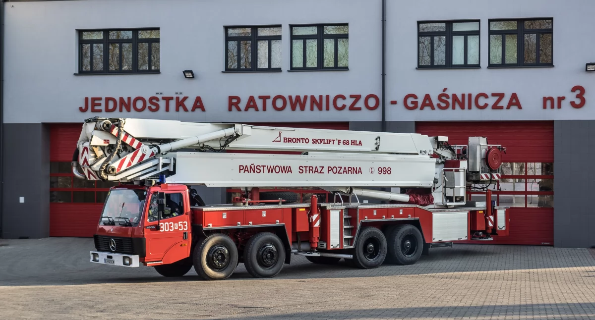 Bronto - nowy eksponat w Centralnym Muzeum Pożarnictwa w Mysłowicach