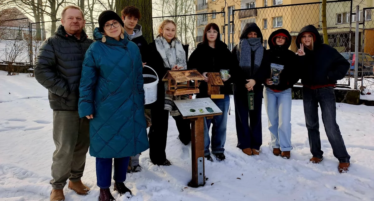 Ptasie stołówki w mysłowickich szkołach i przedszkolach