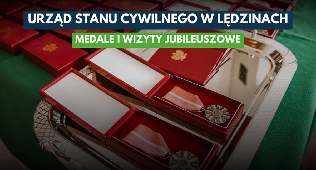 Miasto honoruje jubileusze małżeńskie i urodzinowe mieszkańców