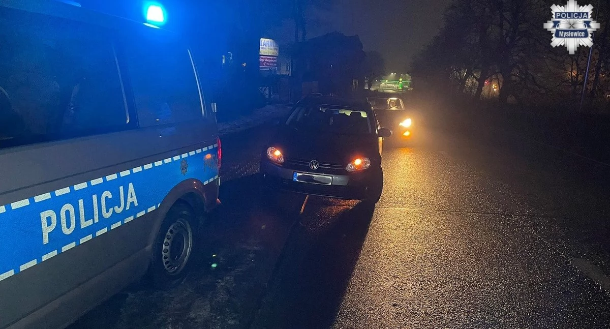 Jeden miał zakaz, druga wjechała na rondo pod prąd. Nietrzeźwi kierowcy w Mysłowicach.