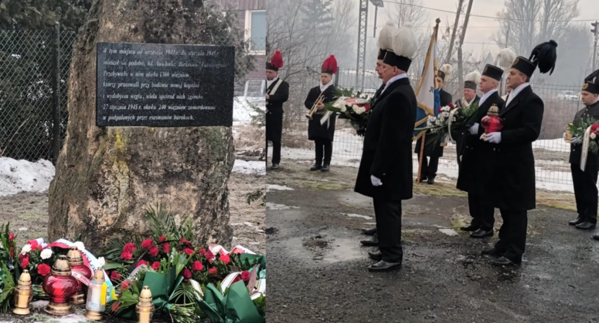 Uczczono pamięć ofiar obozu w Ławkach. Hołd pomordowanym w miejscu dawnego podobozu KL Auschwitz