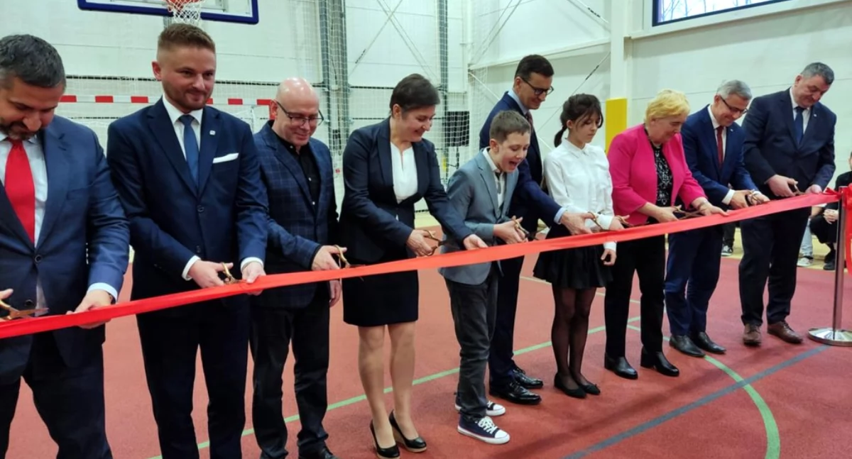 Hala sportowa przy Zespole Szkół Specjalnych oficjalnie otwarta