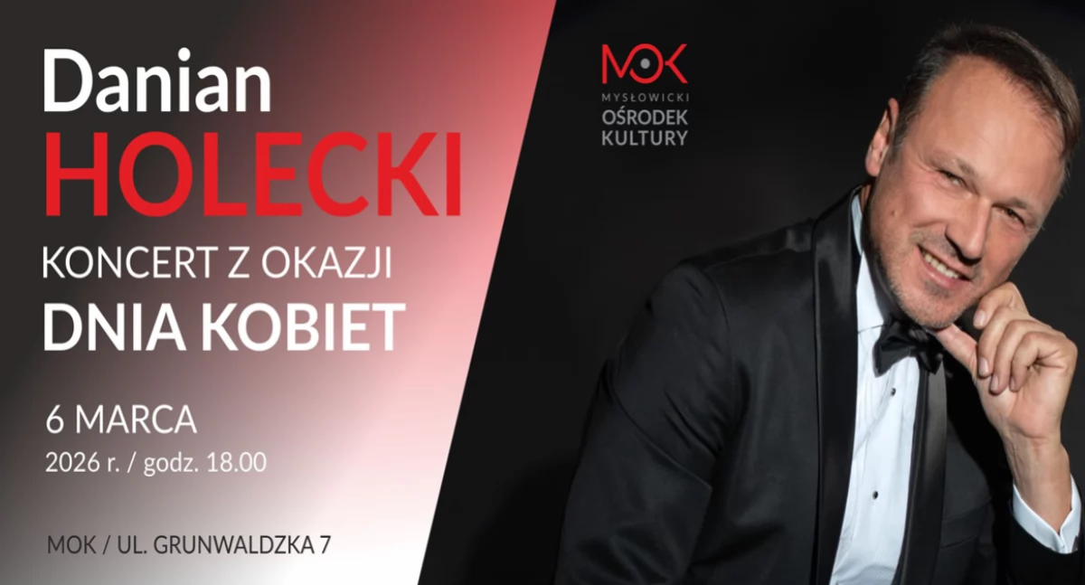 Dzień Kobiet w MOK z Damianem Holeckim