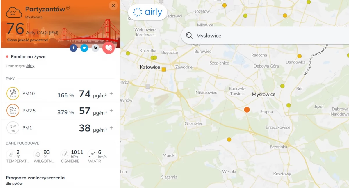 Gdzie się podziały pyłomierze Airly?