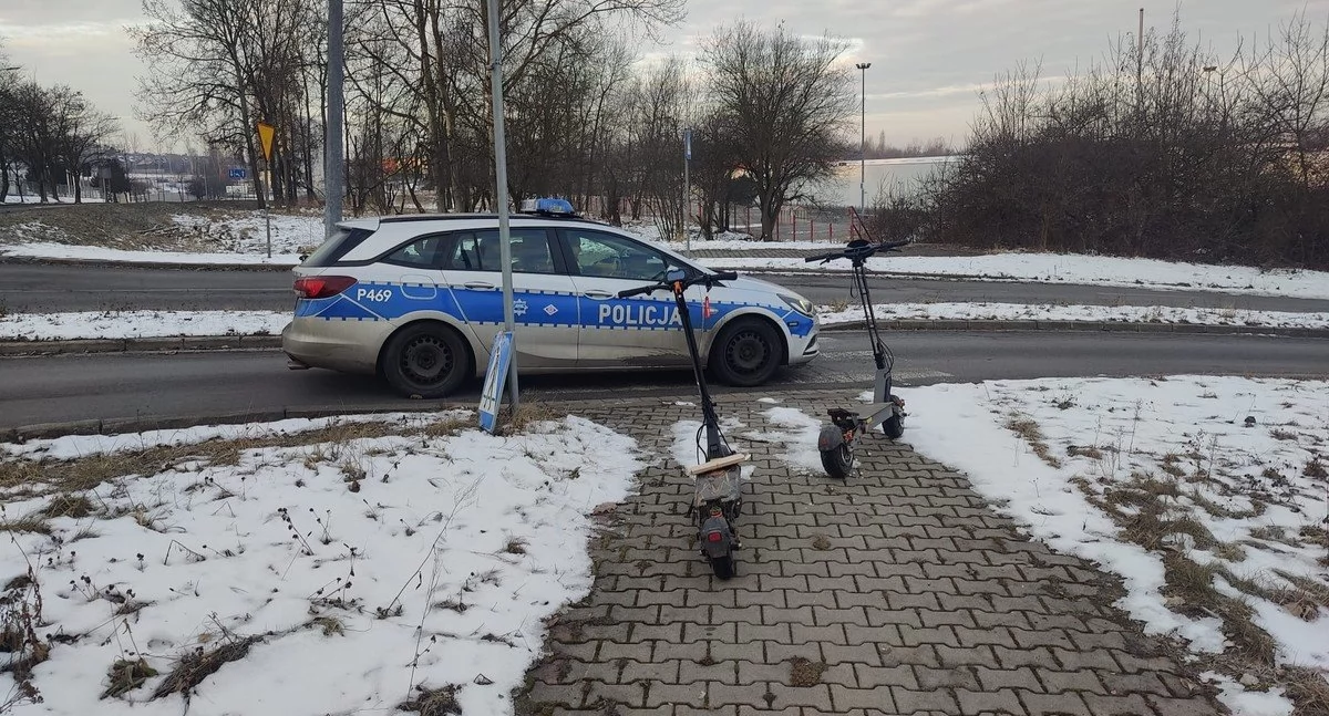 Nietrzeźwi na hulajnogach elektrycznych ukarani wysokimi mandatami