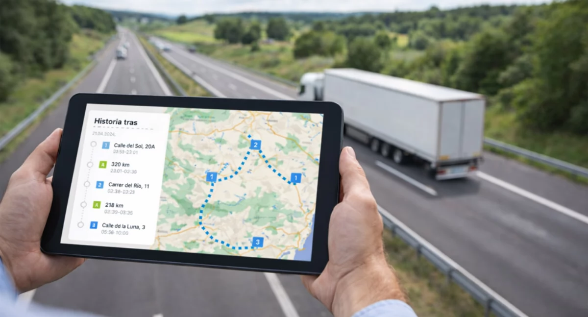 Śledzenie floty GPS – jak systemy monitorowania ułatwiają pracę firm transportowych