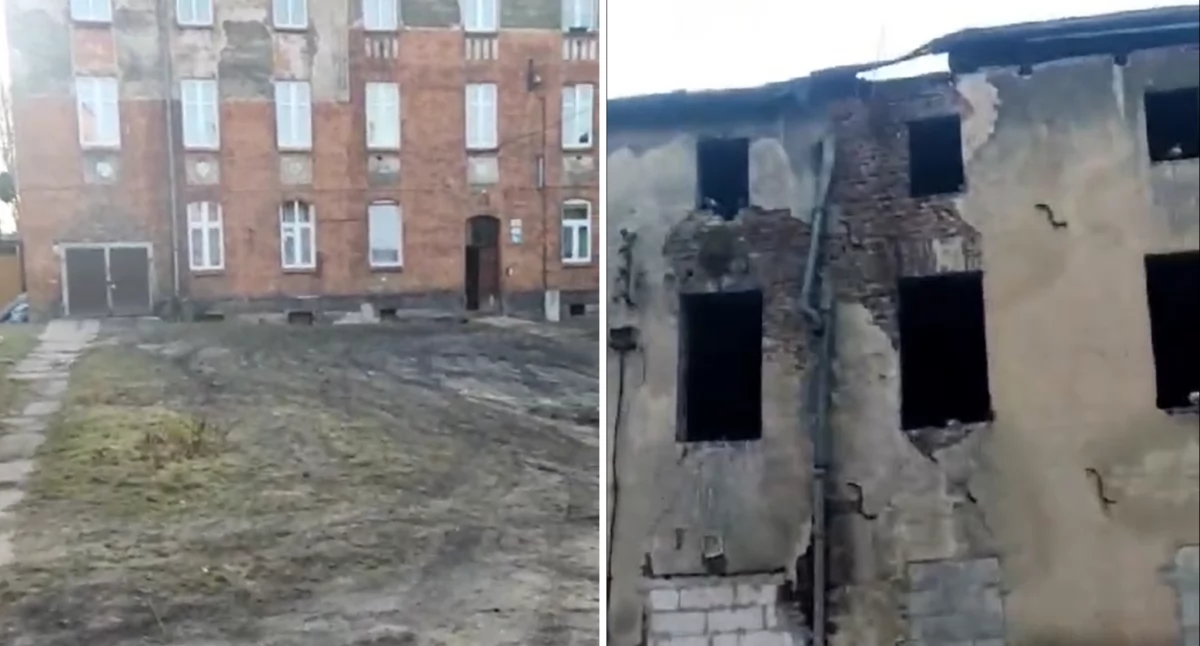 Piękna elewacja, a w środku dramat. Katowicka 18 tylko z pozoru po remoncie 
