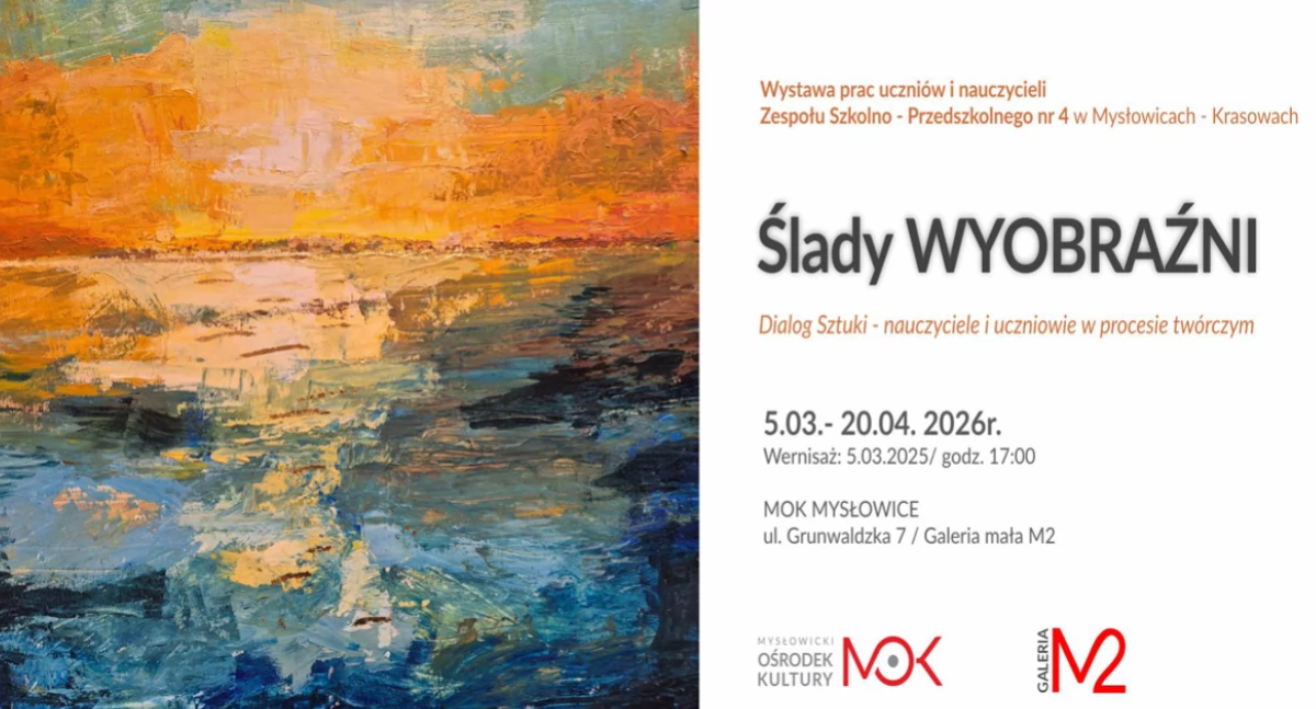 Prace nauczycieli i uczniów na jednej wystawie