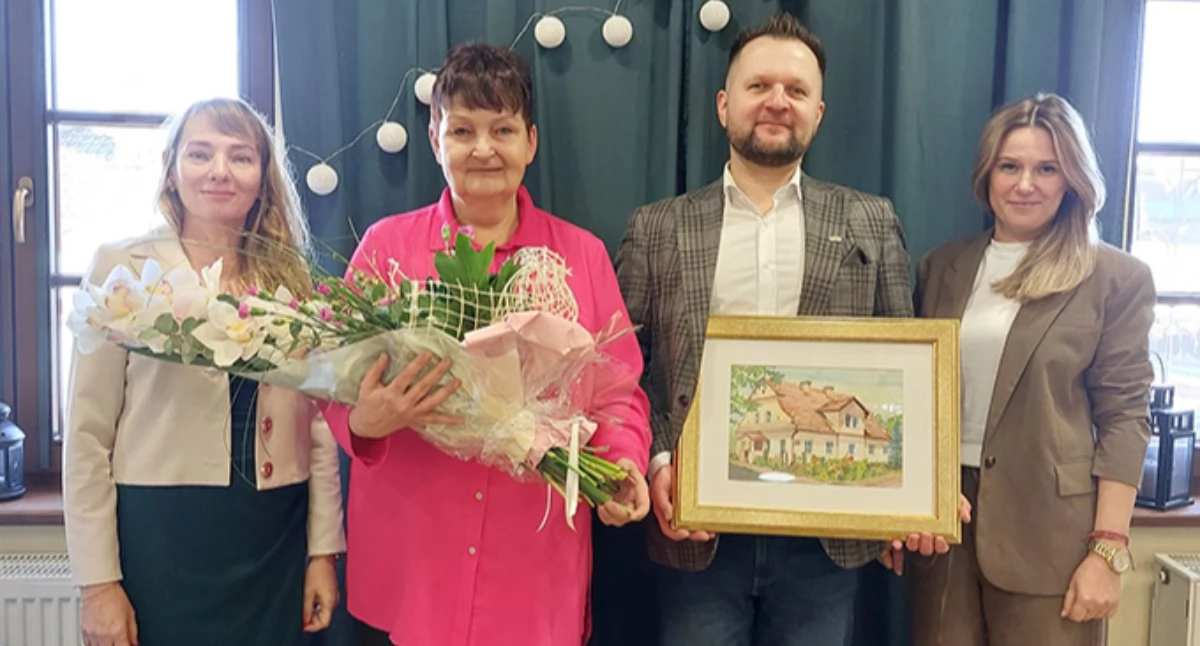 Biblioteka w Lędzinach żegna dyrektor Joannę Wicik 