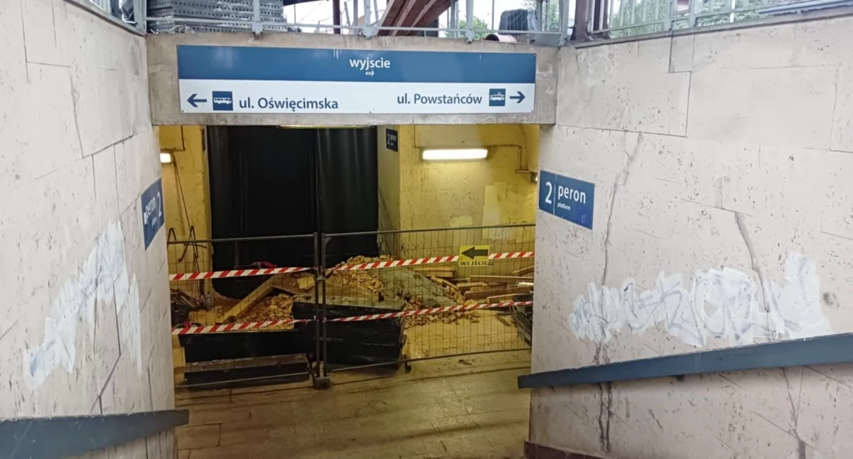 Trwa przebudowa stacji PKP Mysłowice. Dodatkowe prace i wydłużenie terminu