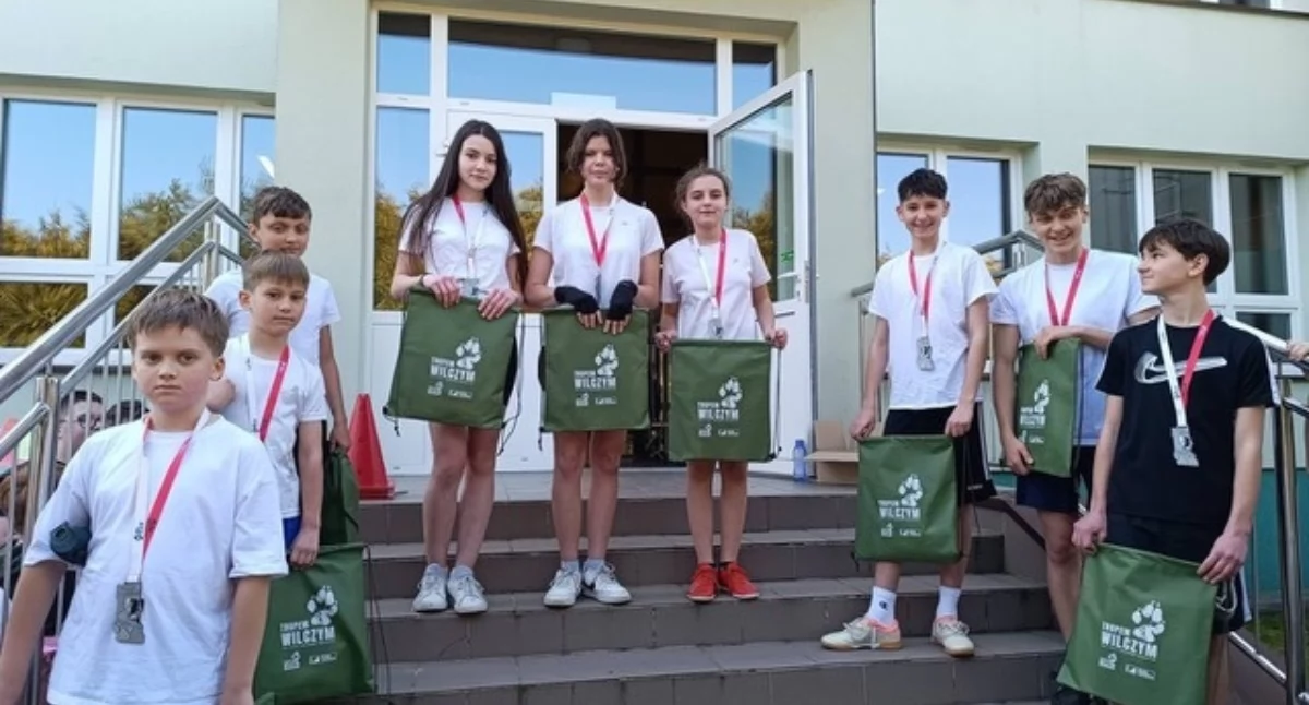Bieg Wilczym Tropem w Szkole Podstawowej nr 5