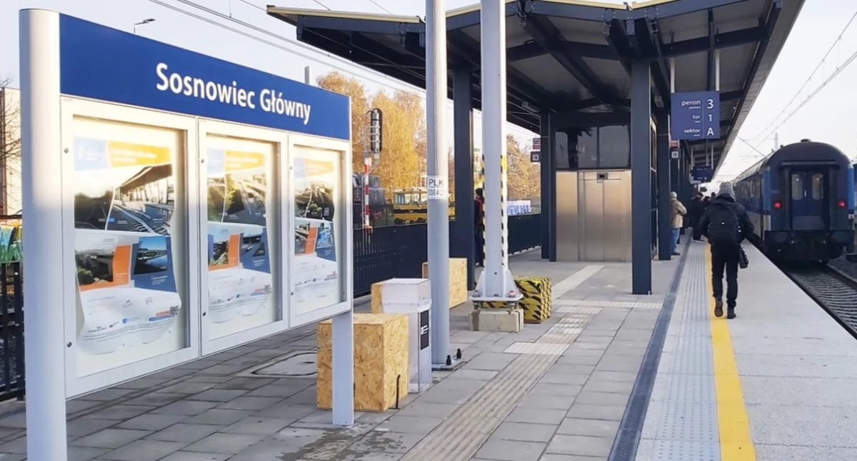 Dobra wiadomość także dla mieszkańców Mysłowic. Szybciej otworzą przejście pod dworcem PKP w Sosnowcu