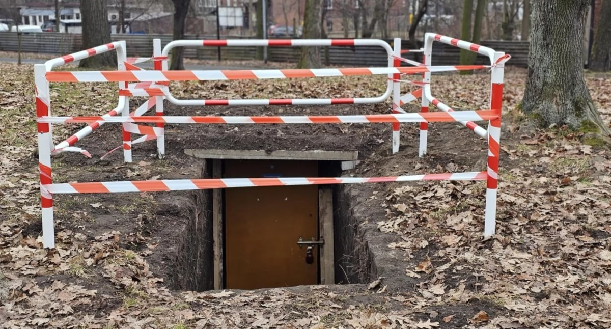 Tajemnicze wejście do podziemi w Parku Zamkowym zostało odsłonięte 