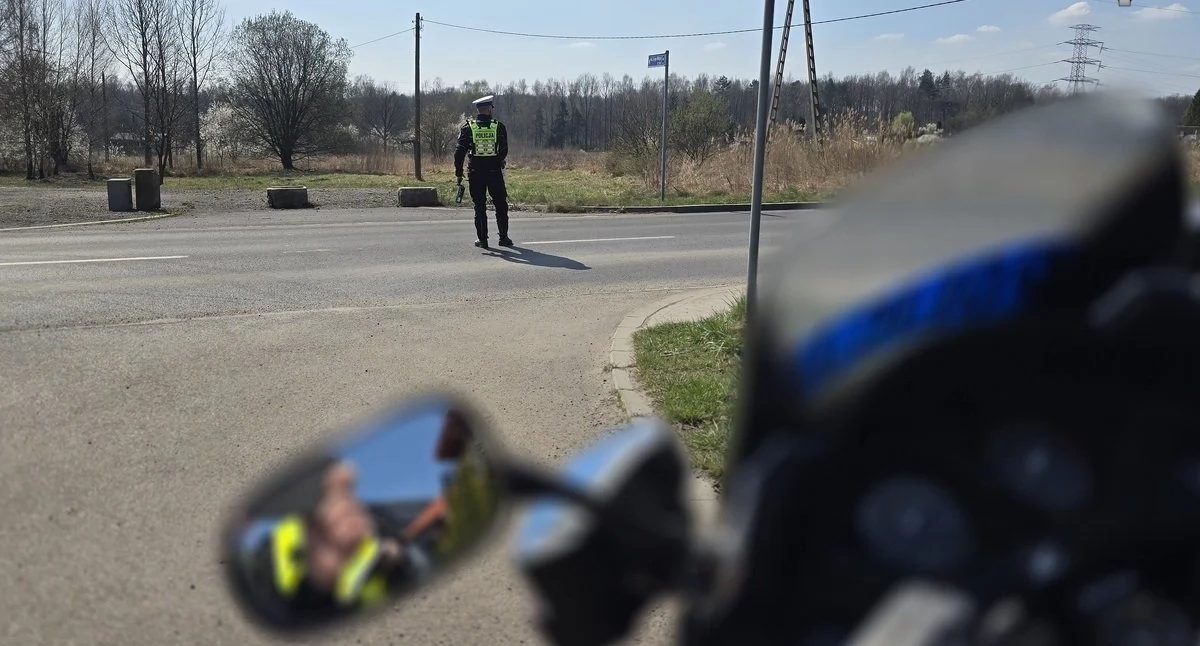 Akcja „Bezpieczny cyklista” w Mysłowicach. Policja przypomina zasady i kontroluje kierowców