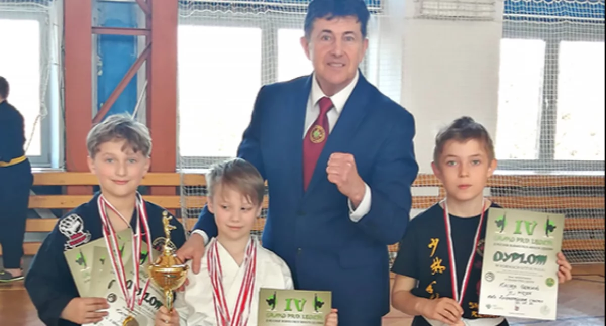 Młodzi mistrzowie Big Budo Polska z Chełmu Śląskiego