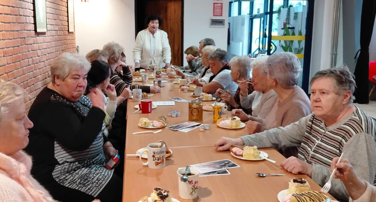 Wiosenne spotkanie seniorów z Brzezinki