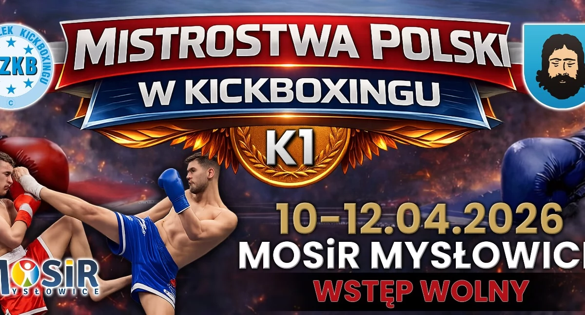 Mysłowice gospodarzem Mistrzostw Polski w Kickboxingu 10-12 kwietnia 2026