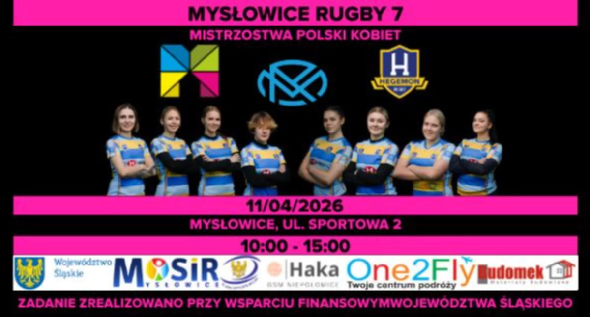 Gwiazdy kobiecego rugby w Mysłowicach