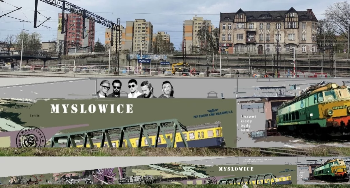 Mysłowice: zespół Myslovitz na muralu na dworcu! Znamy szczegóły wyjątkowego projektu