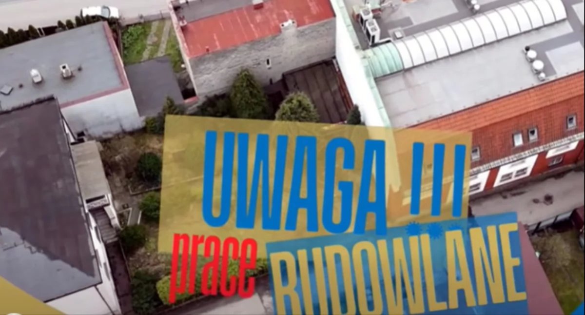 Rozbiórka budynków w centrum Imielina