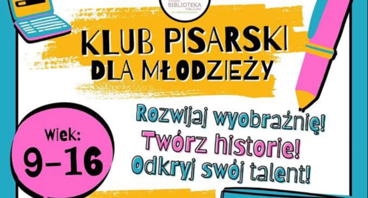 Masz głowę pełną pomysłów? Klub Pisarski w Chełmie Śląskim zaprasza