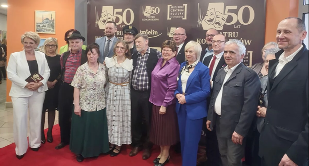 Teatr Komanderów z Imielina obchodził złoty jubileusz