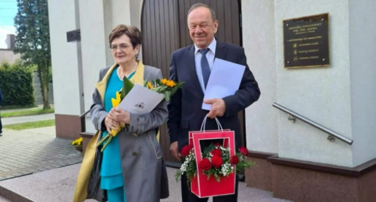 Złote gody w Morgach. Małżonkowie świętowali 50 lat wspólnego życia