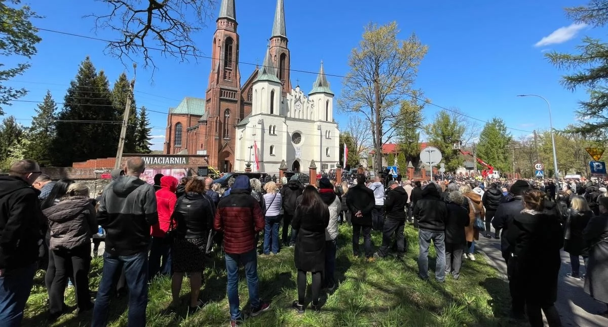 Ostatnie pożegnanie Łukasza Litewki